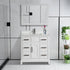 36 in. Single Sink Bathroom Vanity Set in White - Decohub Home