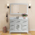 48 in. Single Sink Bathroom Vanity Set in White - Decohub Home