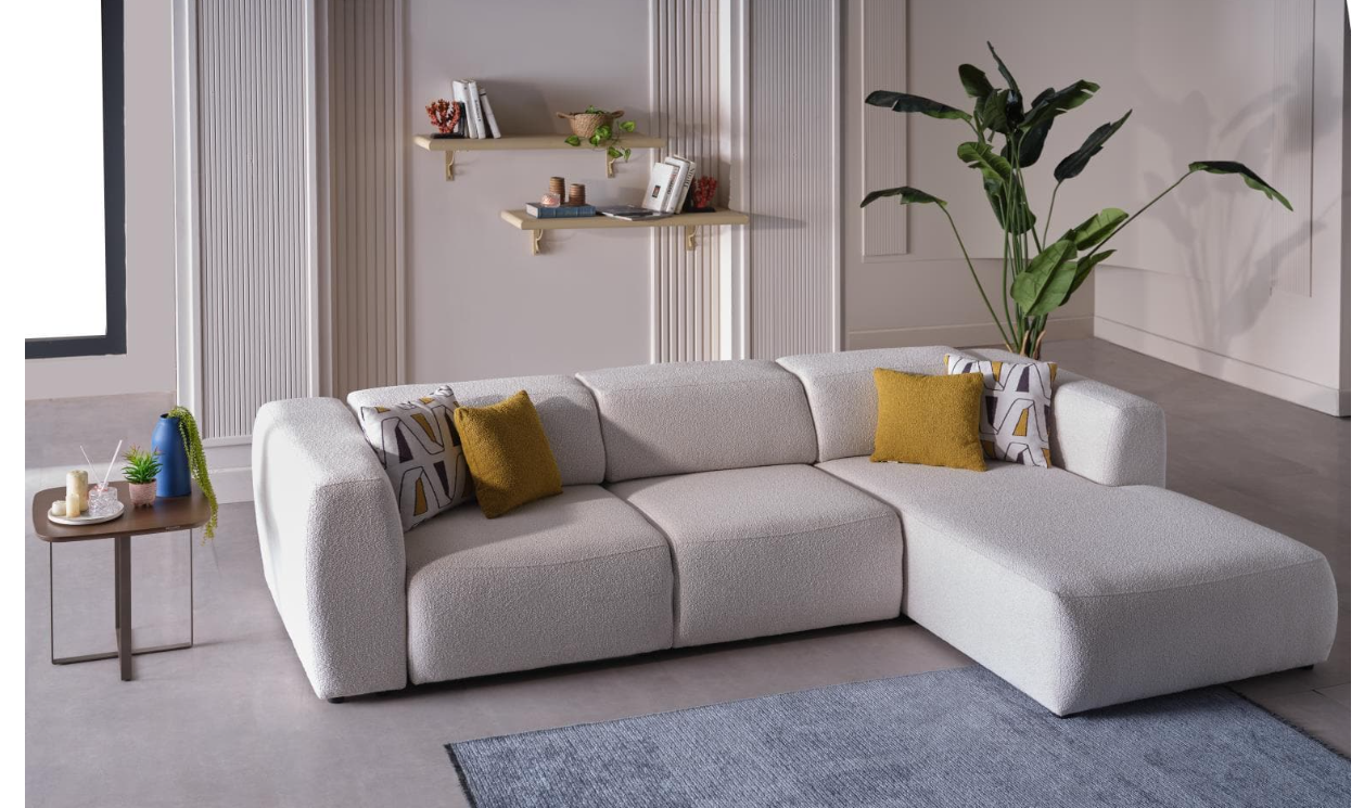 Picasso 119" Wide Convertible RAF Sleeper Sectional