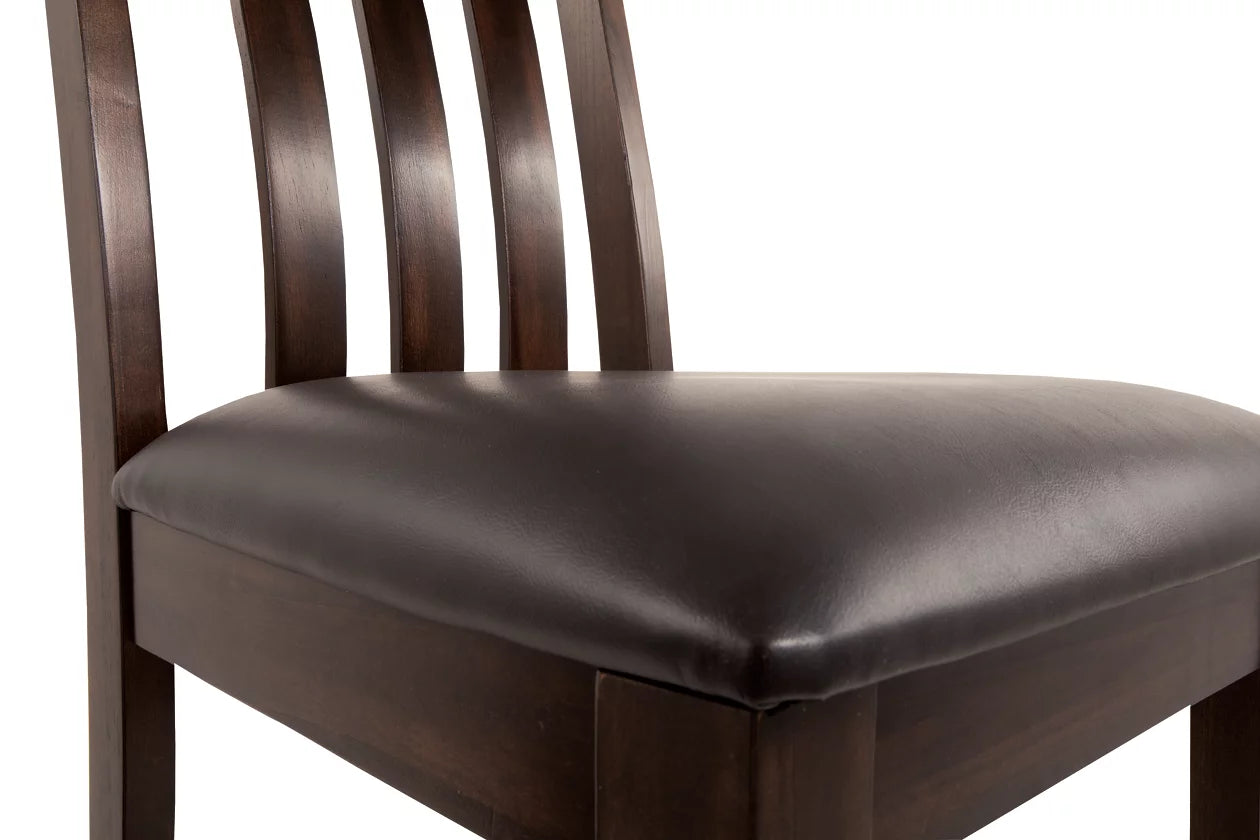 Haddigan Dark Brown Extendable Dining Set