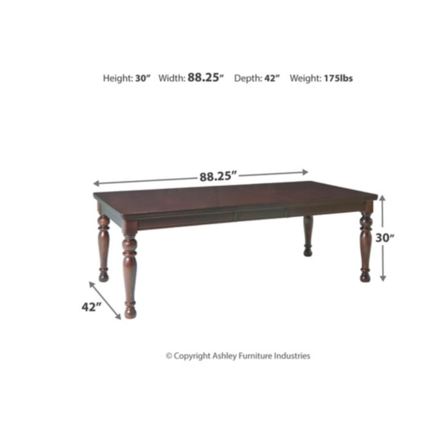 Porter Dining Extension Table