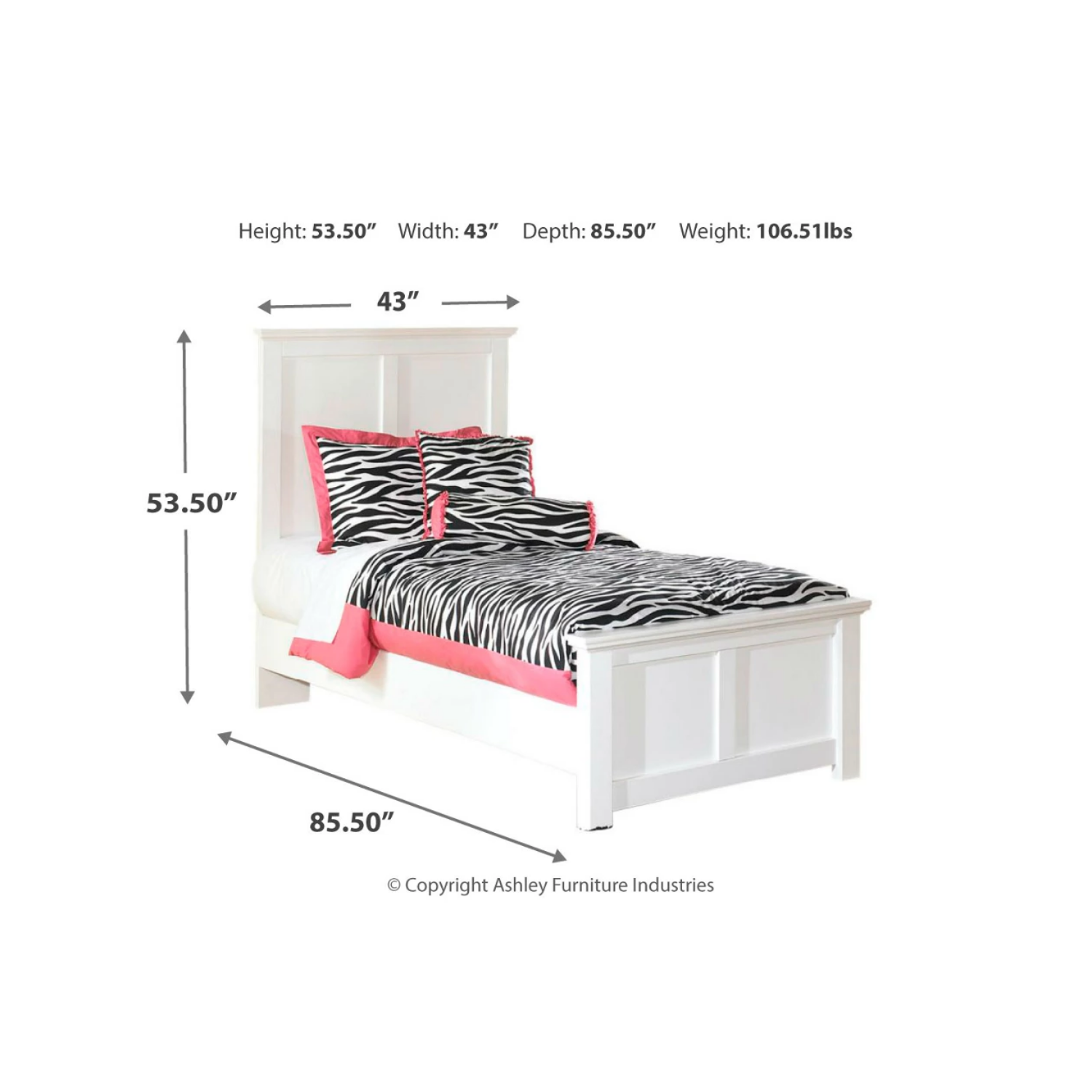 Bostwick Shoals Panel Bed