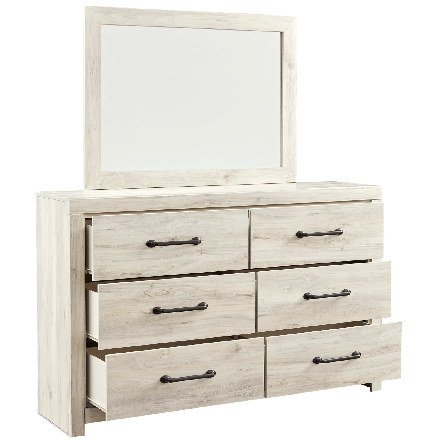 Cambeck Whitewash Panel Bedroom Set