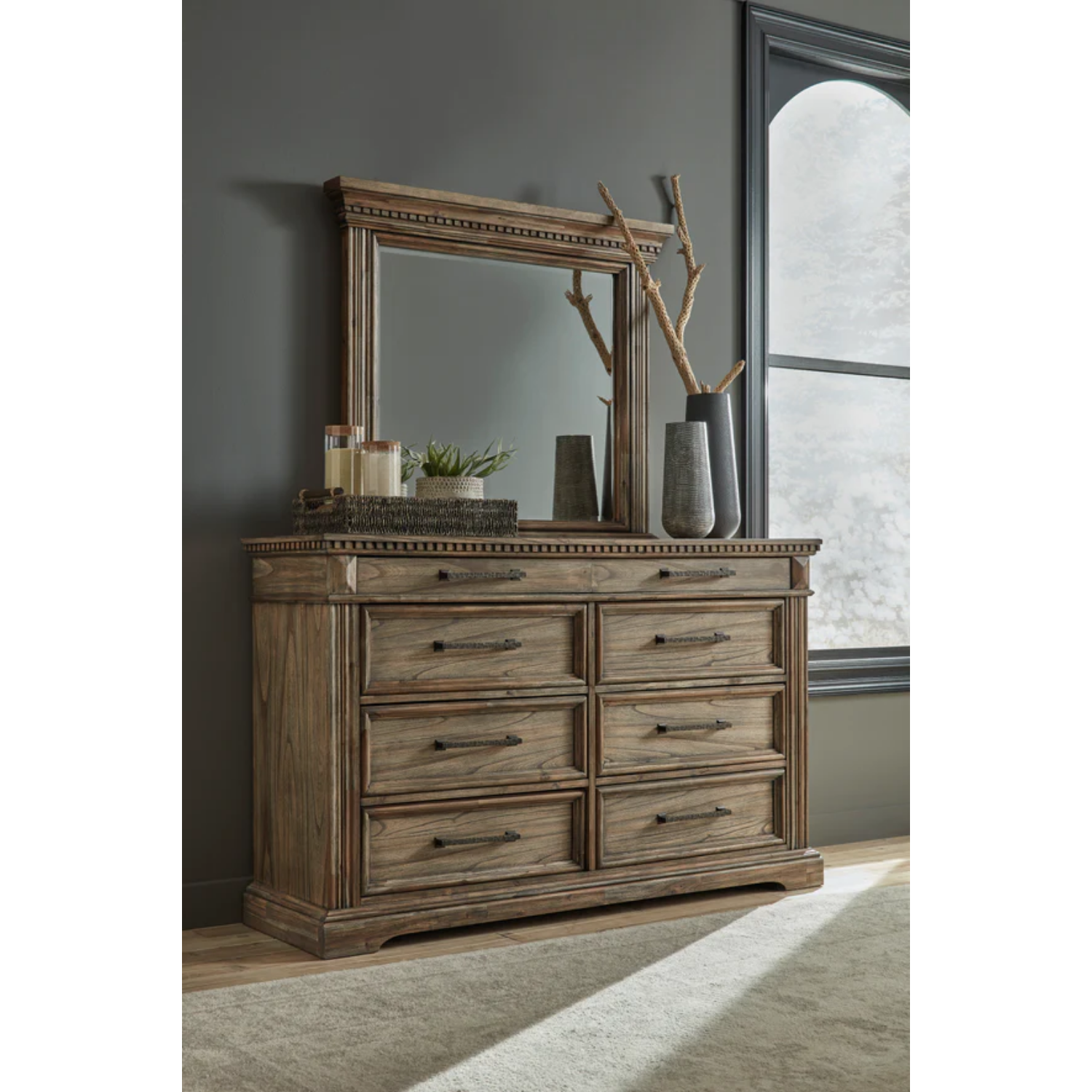 Markenburg Brown Panel Bedroom Set