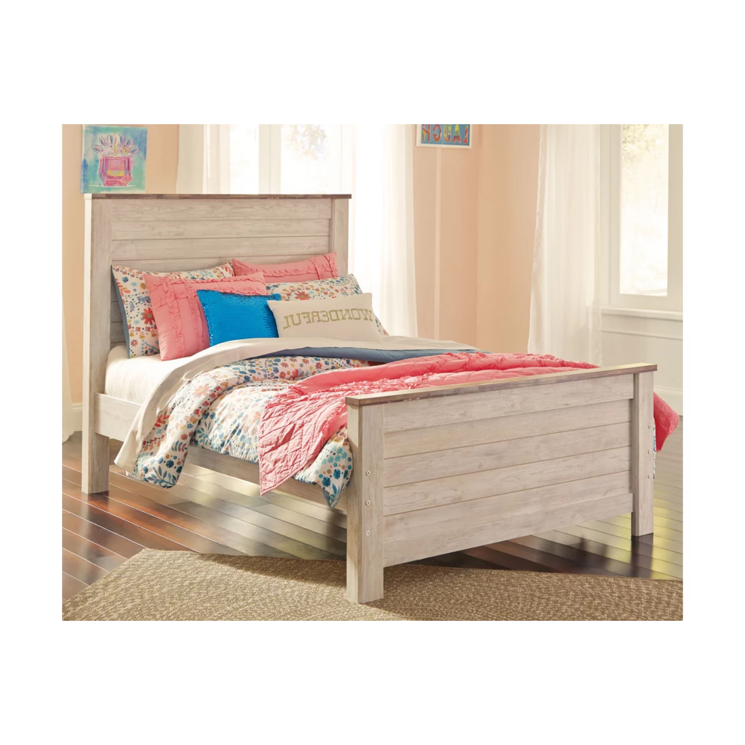 Willowton Panel Bed