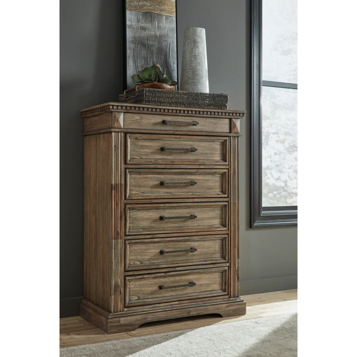 Markenburg Brown Panel Bedroom Set