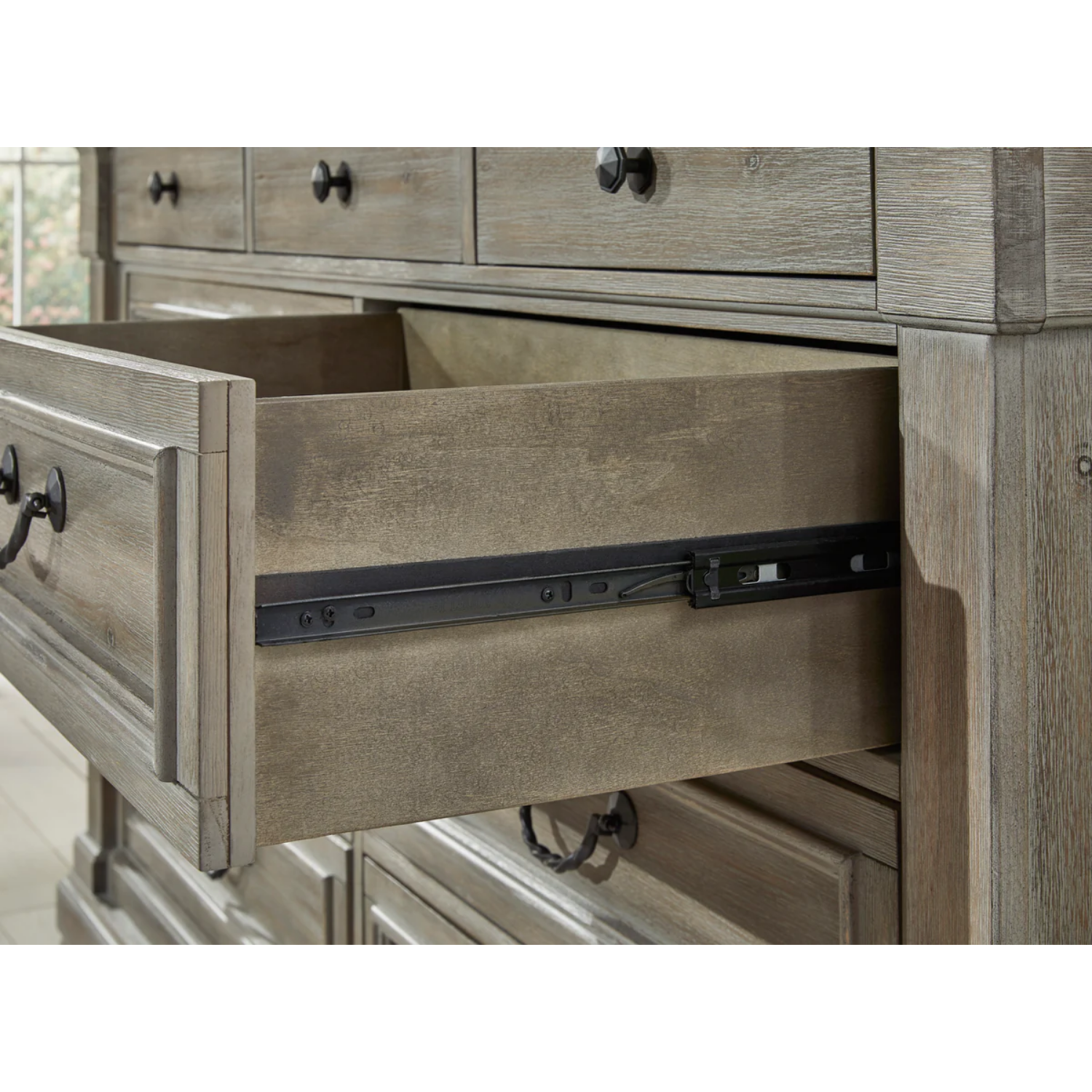 Moreshire Bisque Panel Bedroom Set
