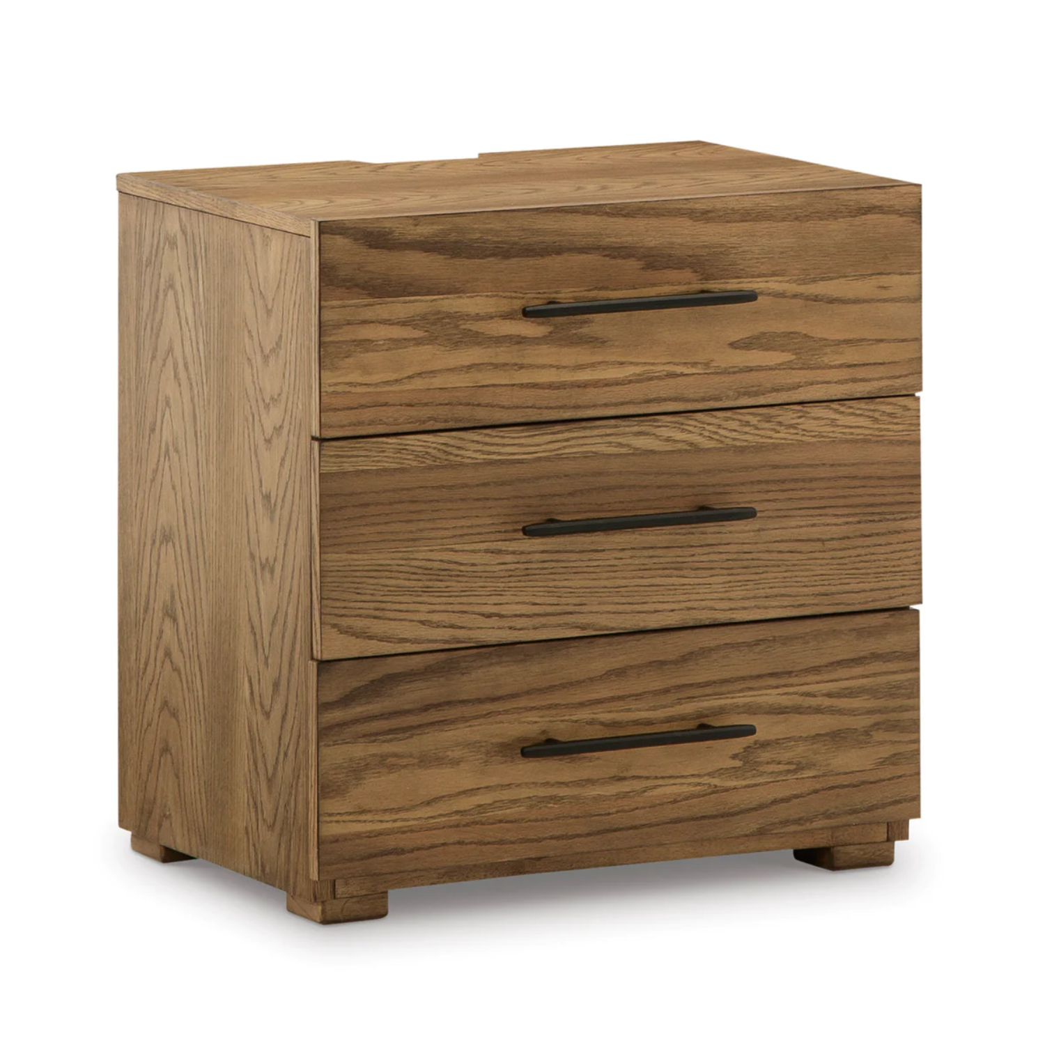 Dakmore Brown/Oatmeal Upholstered Panel Bedroom Set