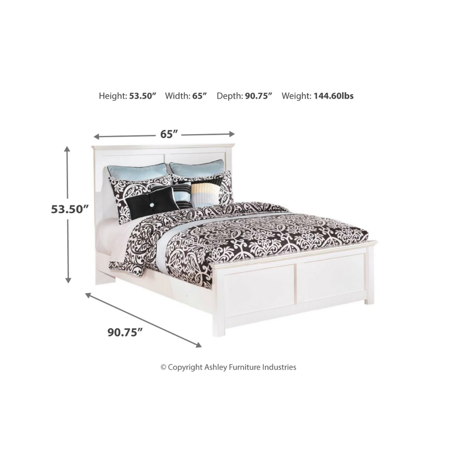 Bostwick Shoals Panel Bed