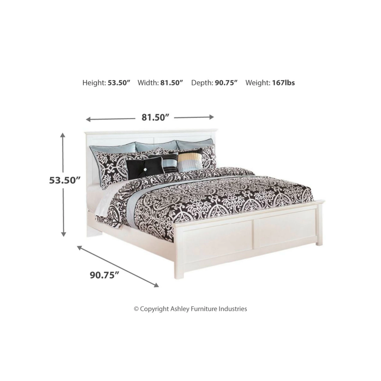 Bostwick Shoals Panel Bed