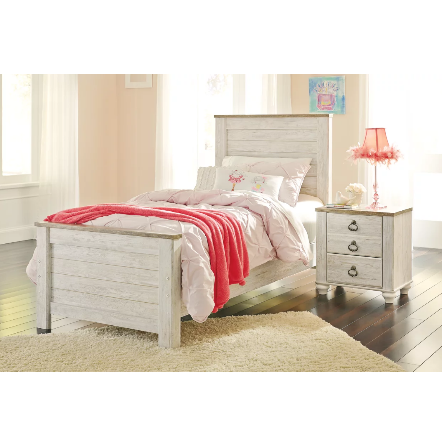 Willowton Panel Bed
