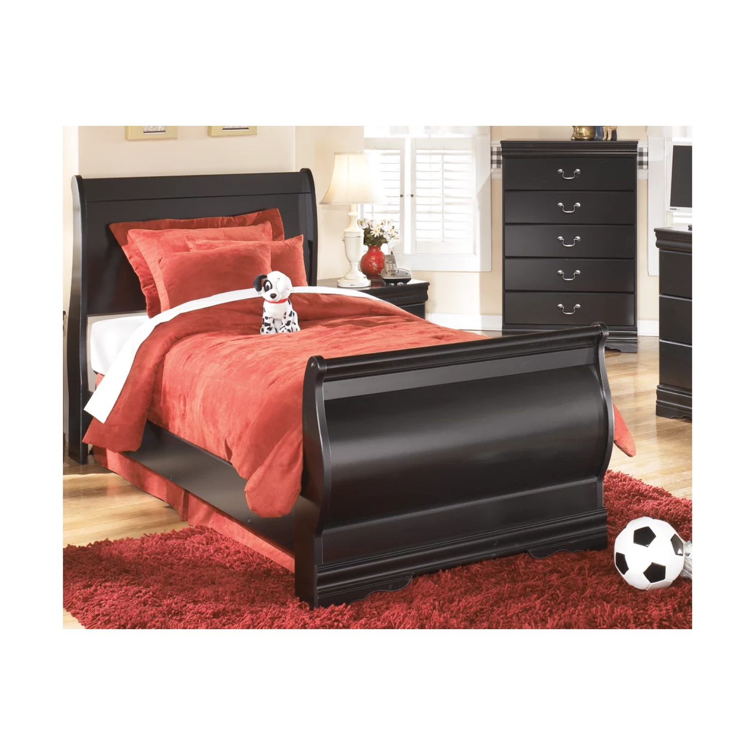 Huey Vineyard Sleigh Bed