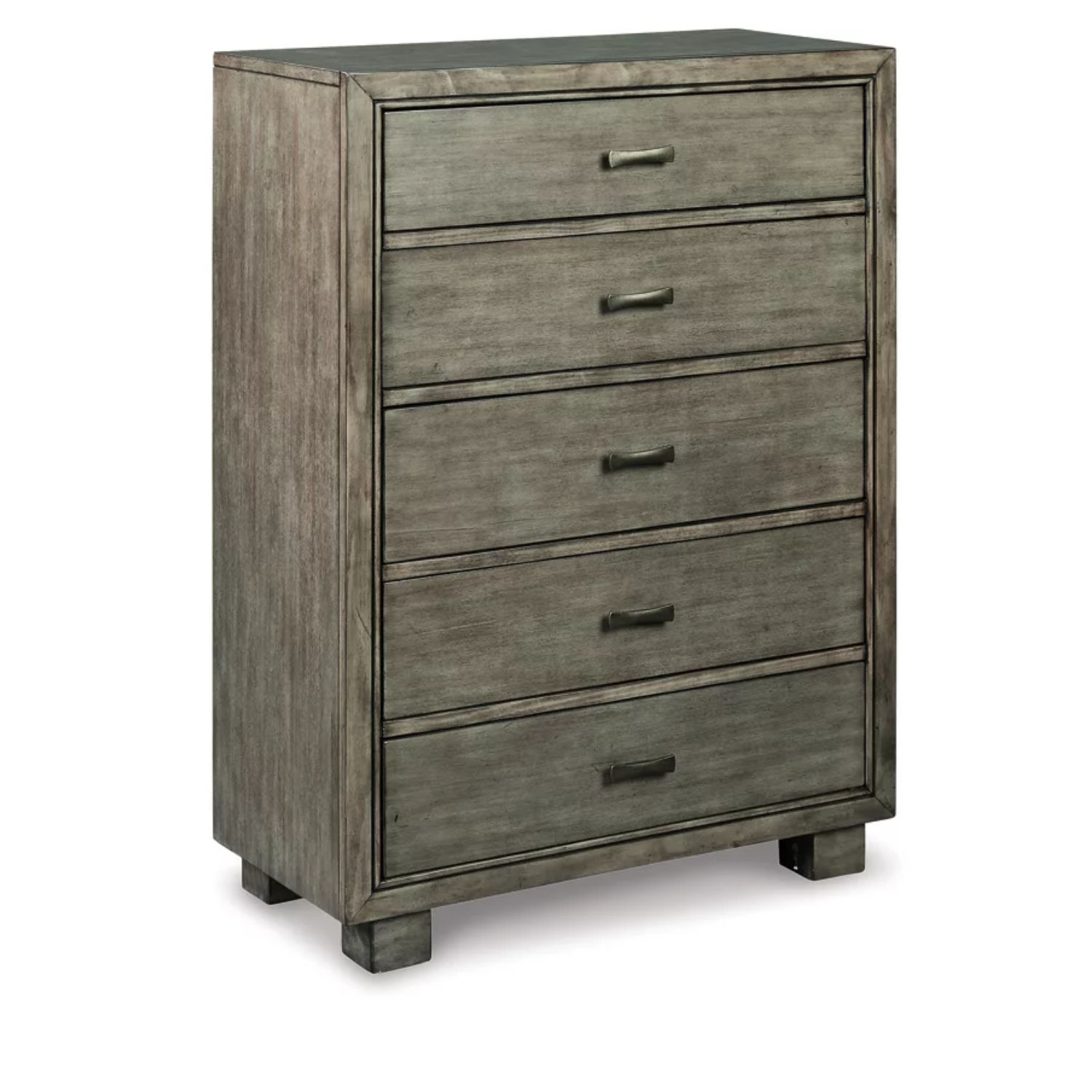 Arnett Gray Chest of Drawers