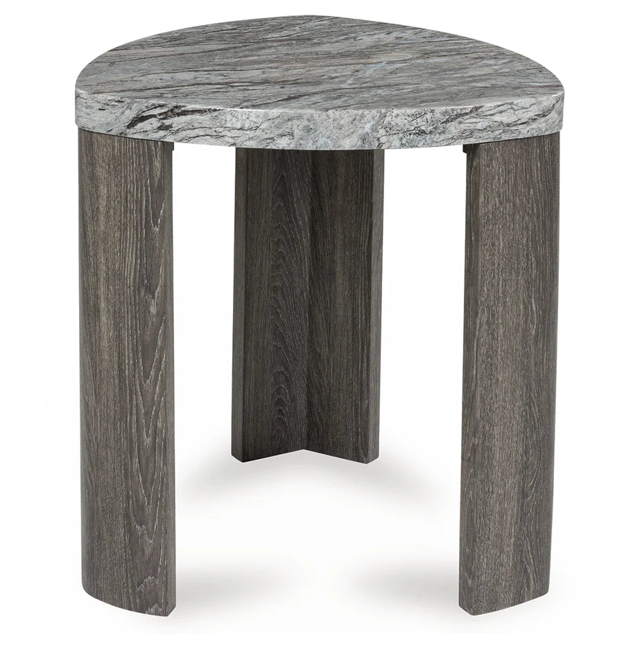 Surmour Gray End Table