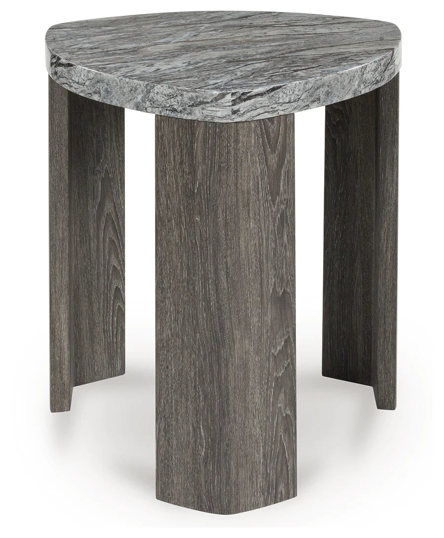 Surmour Gray End Table