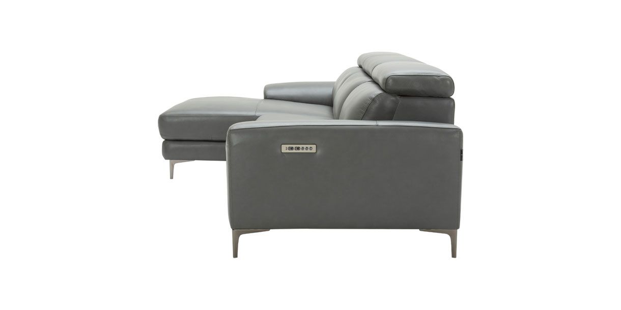Thompson Power Motion Sofa Left Gray