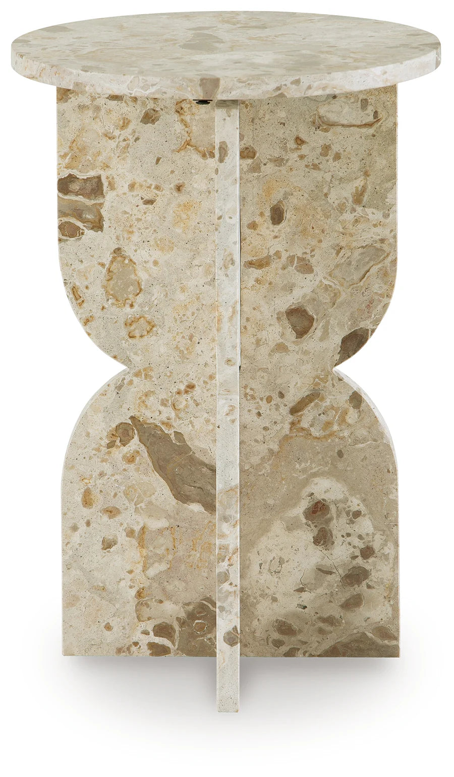 Treygan Beige Accent Table