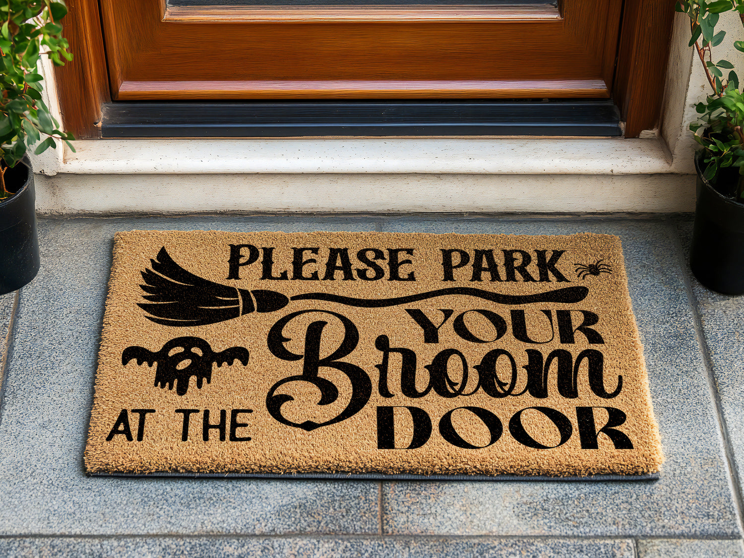 Halloween Welcome Doormat