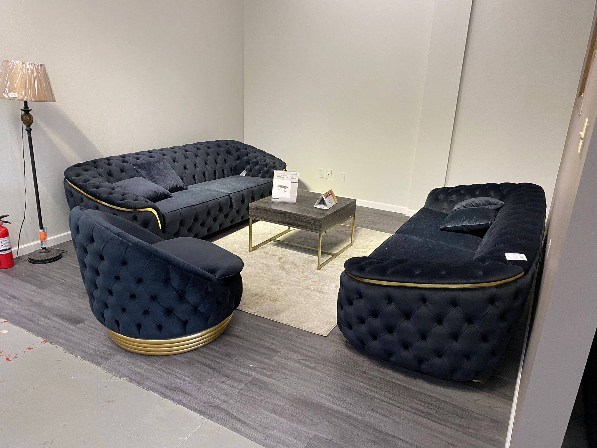 Lotus Sofa Set 3+3+1
