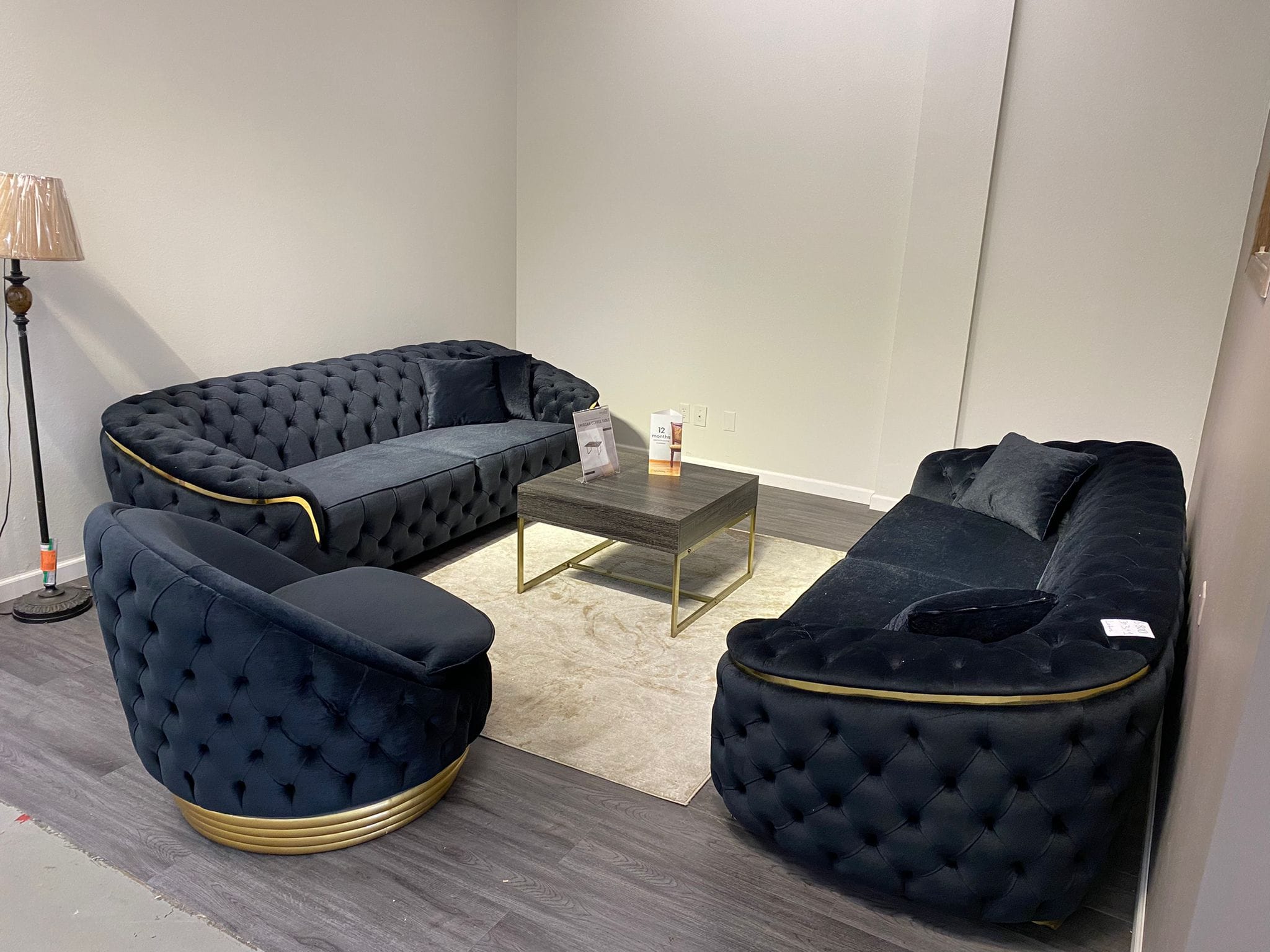 Lotus Sofa Set 3+3+1