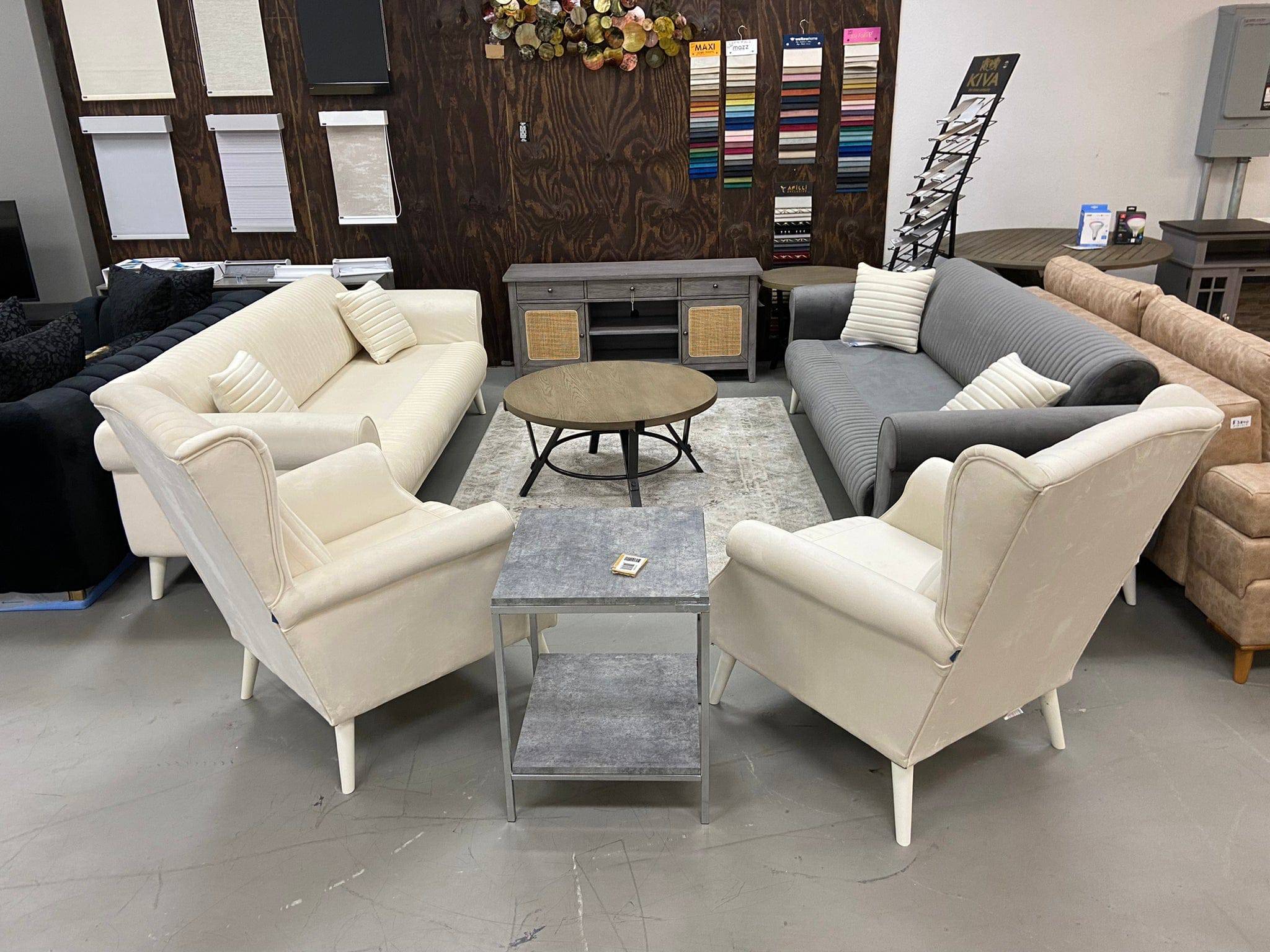 Deco Class Sofa Set (3+3+1+1)