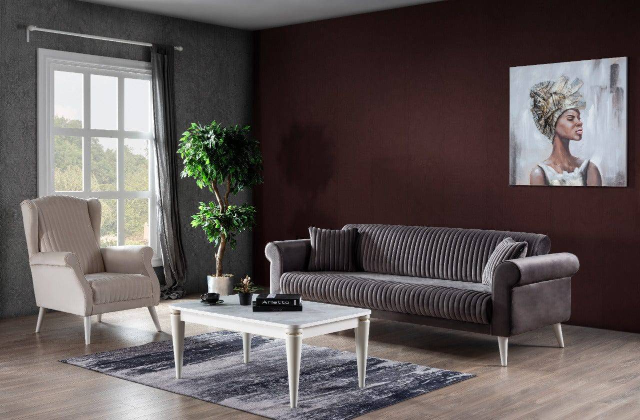 Deco Class Sofa Set (3+3+1+1)