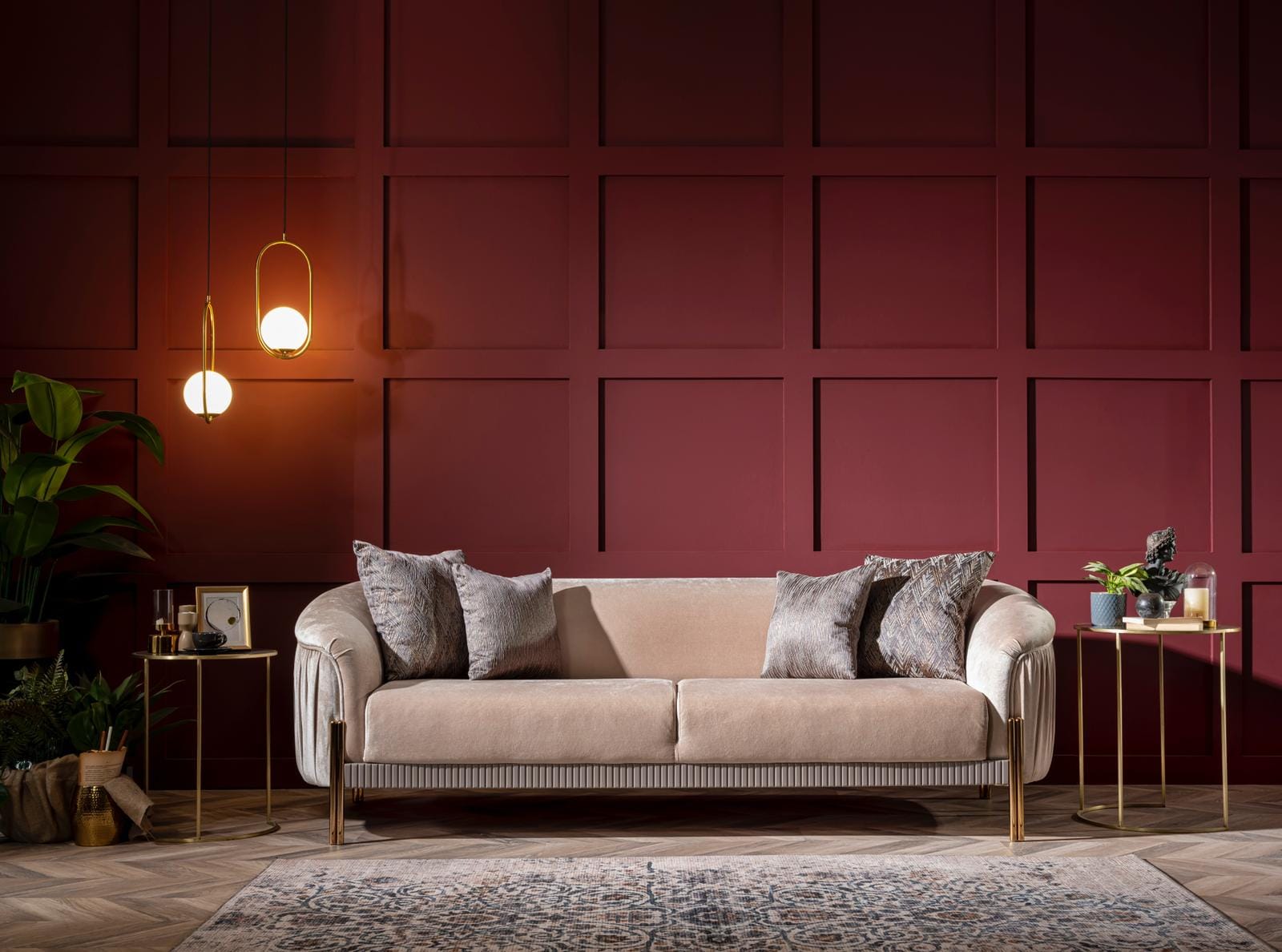 Florya Sofa Set (3+3+1+1)