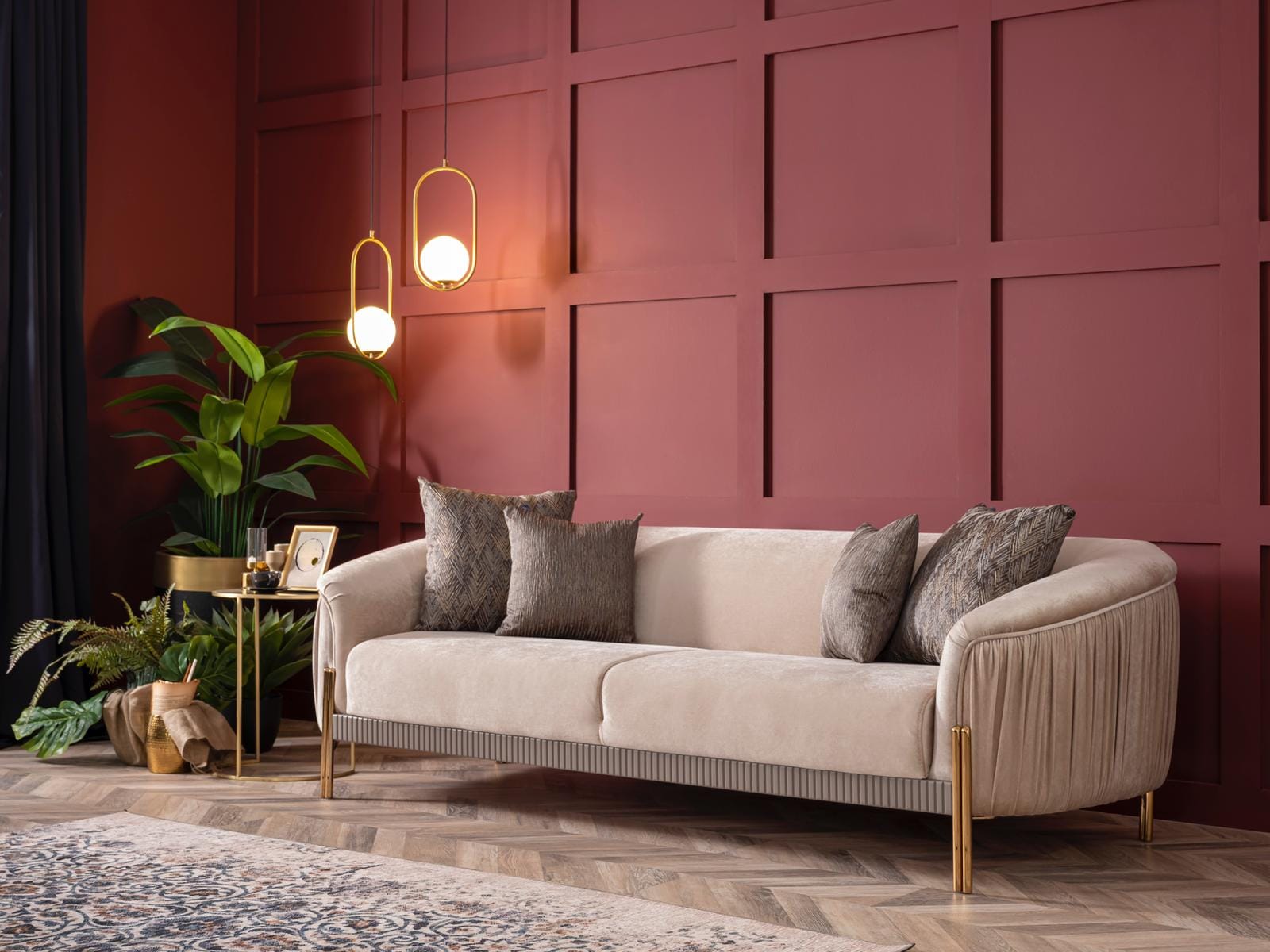Florya Sofa Set (3+3+1+1)