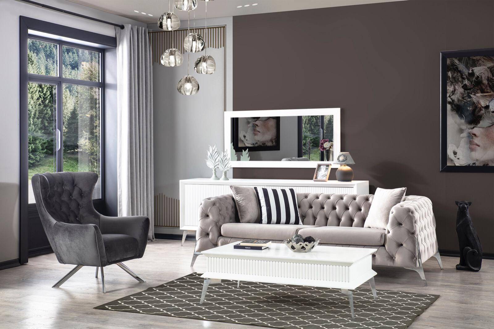 Gümüs Sofa Set