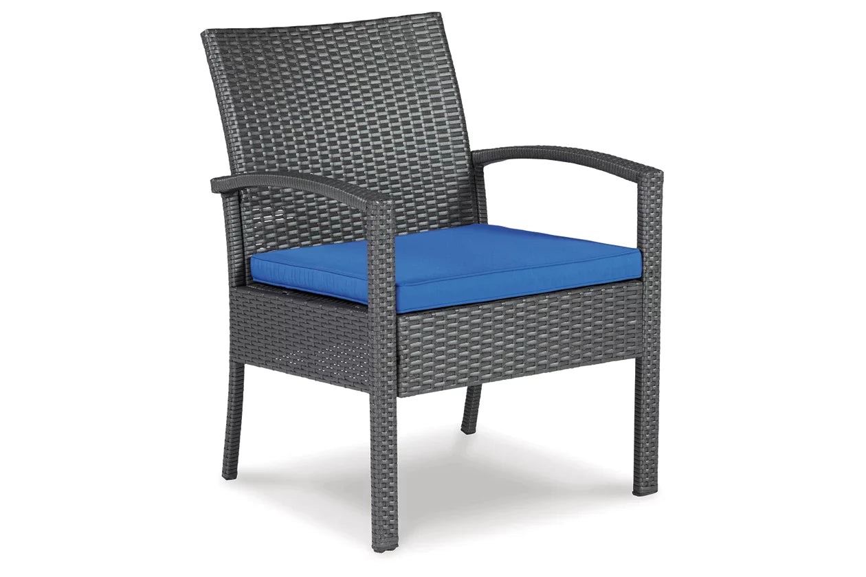 Alina Outdoor Resin Wicker 4 Piece Conversation Set - Decohub Home