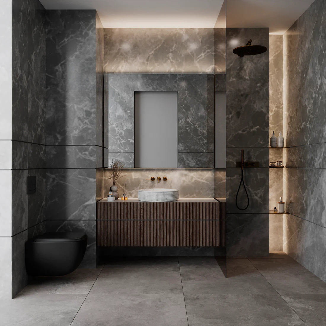Jadeite Grey Waterproof Panel