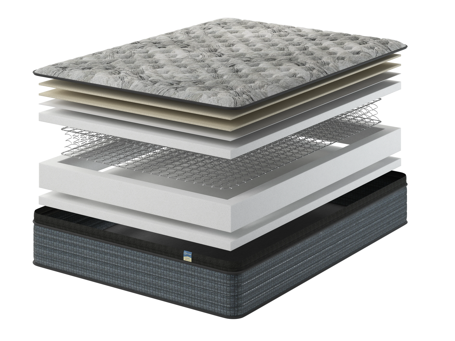 SPS Sapphire Foam Encased 12" Mattress