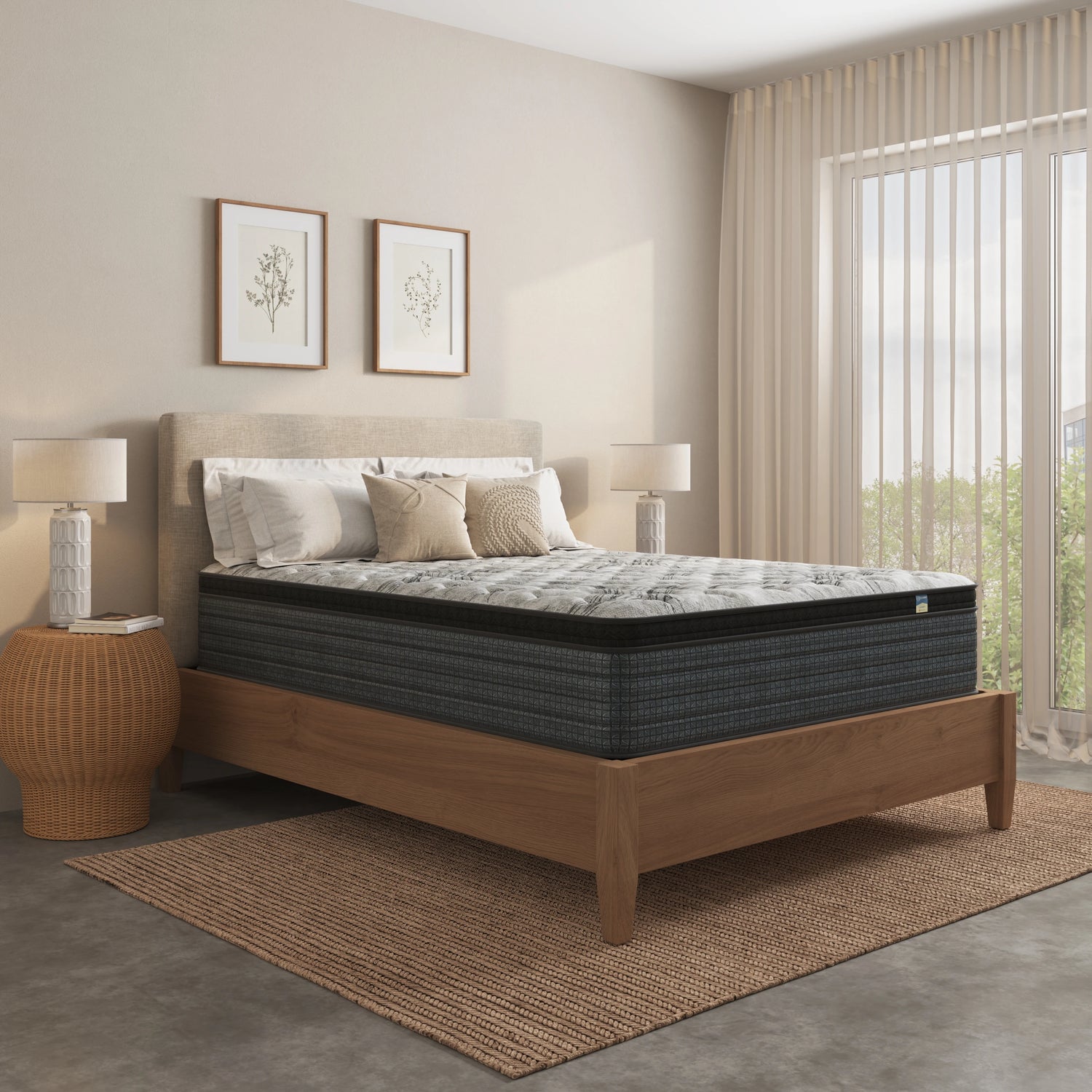 SPS Sapphire Foam Encased 12" Mattress