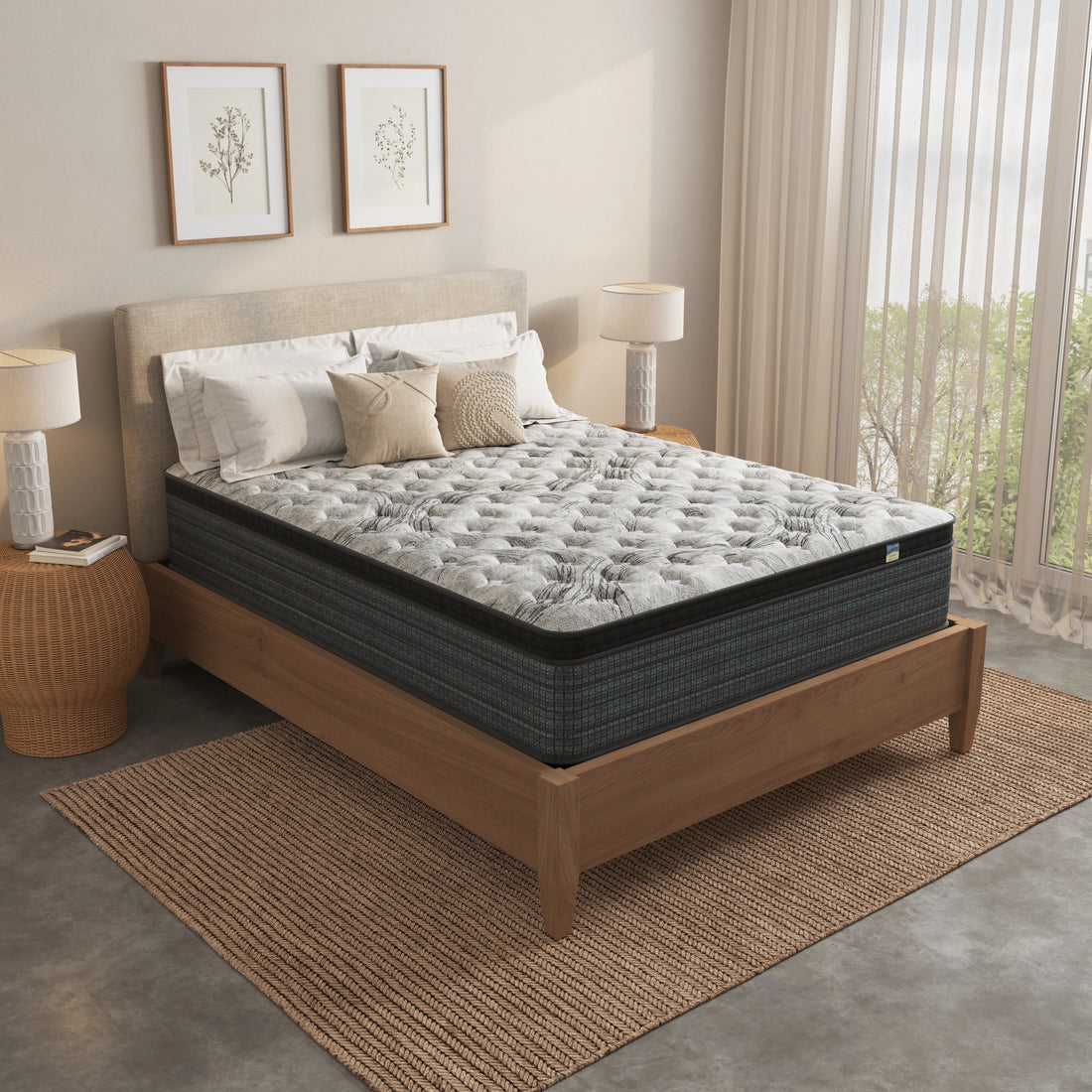 SPS Sapphire Foam Encased 12" Mattress