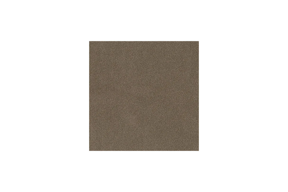Seccional Emilia Caramel de 5 piezas con otomana