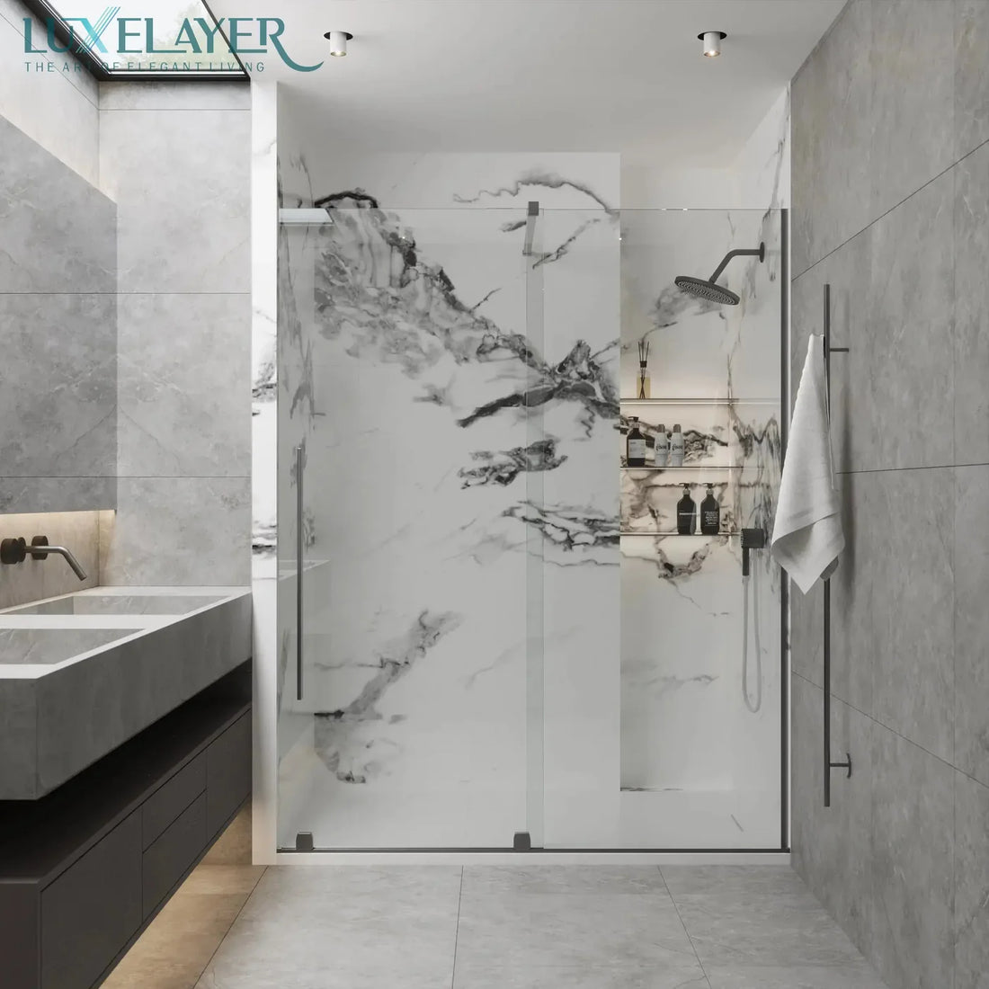 White Majesty Wall Panel