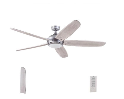 62 inch Guyanna Pewter Indoor Ceiling Fan with Remote