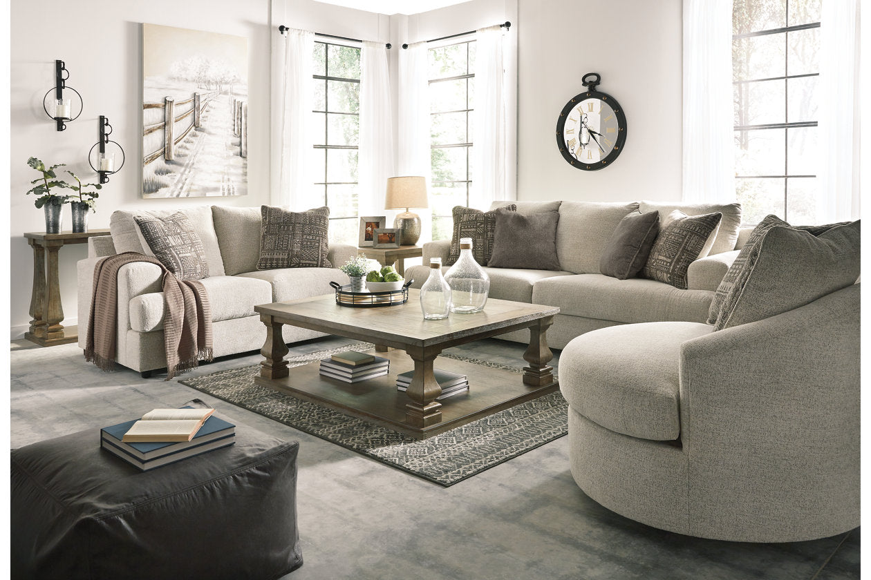 Soletren Stone Sofa and Loveseat