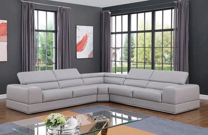 Pella Light Gray Sectional 4-Piece