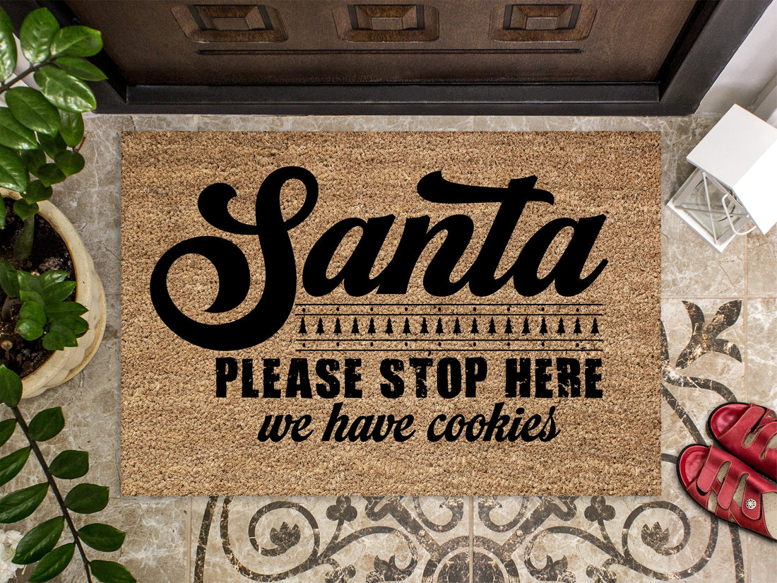 Christmas Santa Doormat