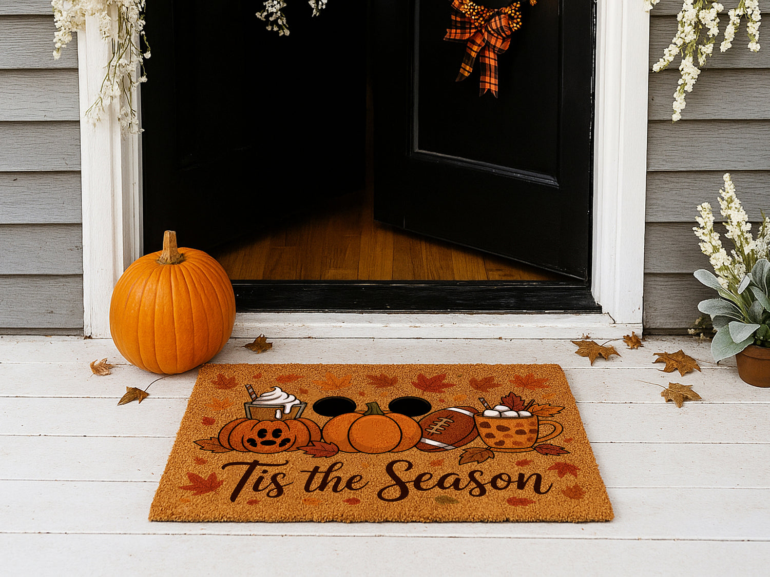 Tis the Season Fall Doormat