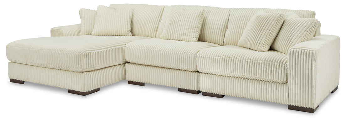 Seccional Lindyn Ivory de 3 piezas
