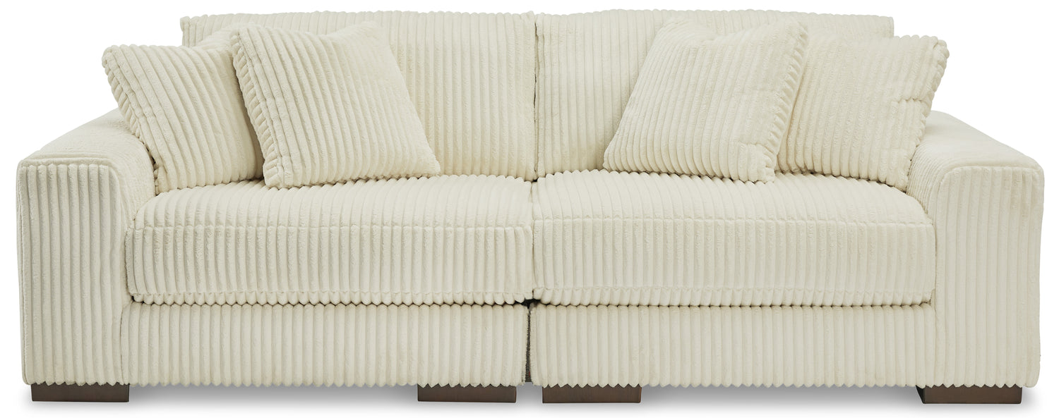 Lindyn Ivory 2-Piece Sectional Sofa - Decohub Home