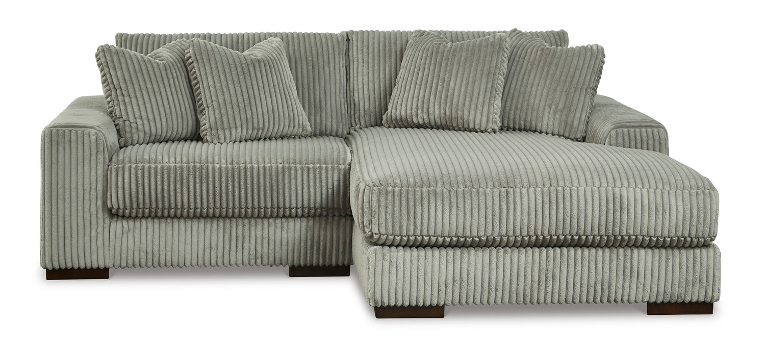 Lindyn Fog 2-Piece Sofa Chaise