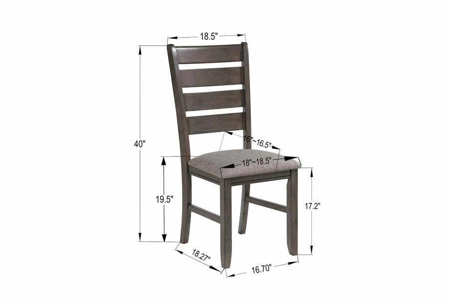 Bardstown Gray Extendable Dining Set