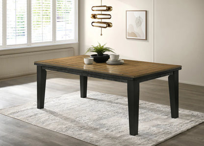 Bardstown Charcoal/Wheat Extendable Dining Set