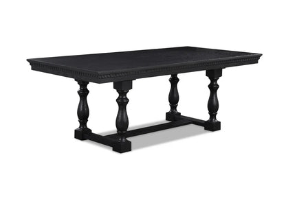 Regent Charcoal Black Dining Set