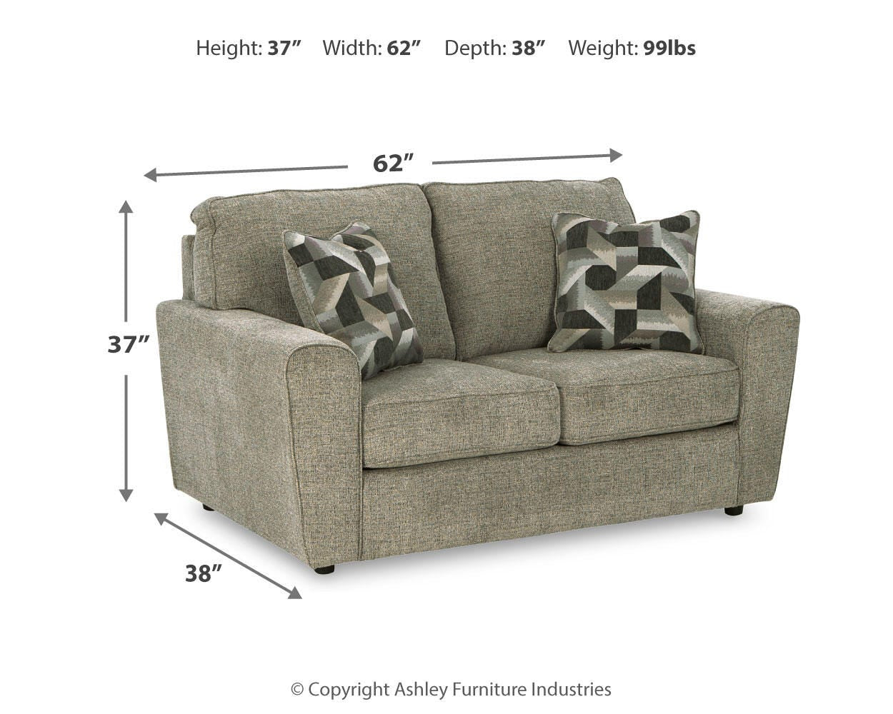 Cascilla Contemporary Living Room Set