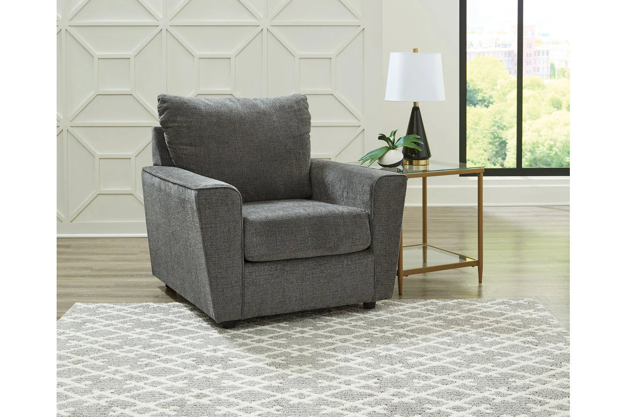 Stairatt Charcoal Living Room Set