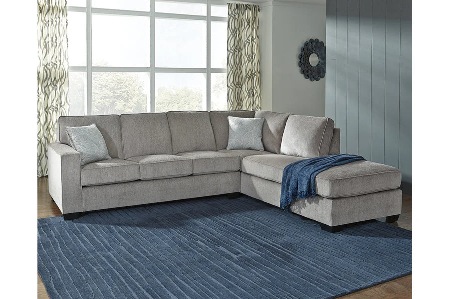 Altari Alloy 2-Piece RAF Chaise Sectional